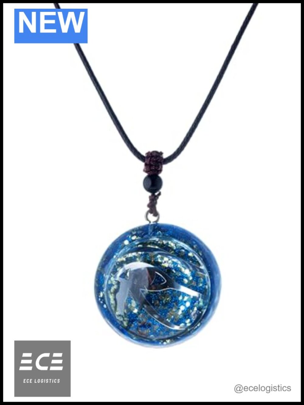 Handcrafted Natural Crystal Talisman Pendant Necklace Copper Adjustable Cord